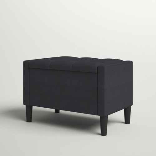 Andover Mills™ Friesen Upholstered Flip Top Storage Bench & Reviews